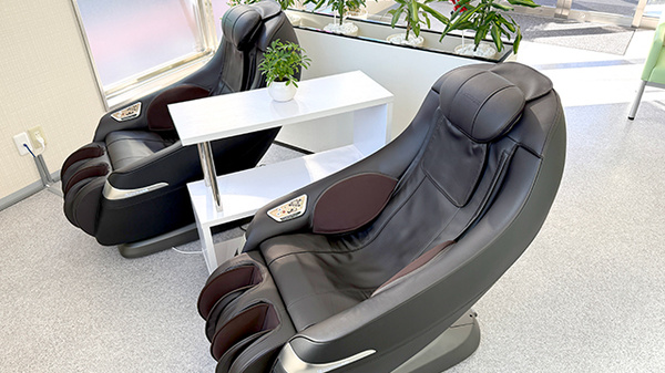 セントラル薬局そが店のマッサージチェア