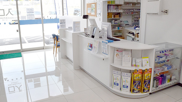 ププレひまわり薬局高須台店の受付/カウンター