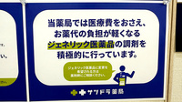サツドラ薬局　桑園北8条店のジェネリック対応