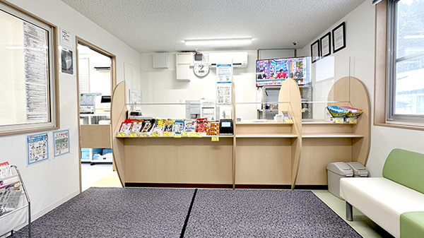 あさひ薬局 上ノ国店の受付/カウンター