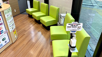 ウェルパーク調剤薬局 飯田橋駅前店の待合スペース