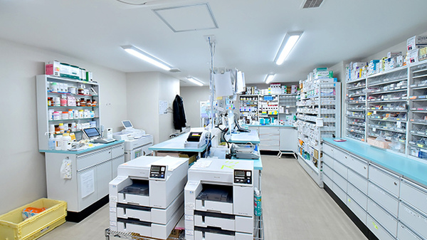 サエラ薬局 ゆめが丘店の調剤室