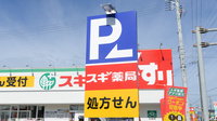 スギ薬局 いなべ店の看板