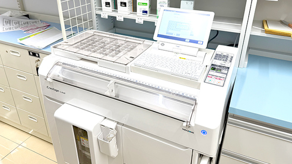 ドラッグセイムス川口安行藤八薬局の調剤器具