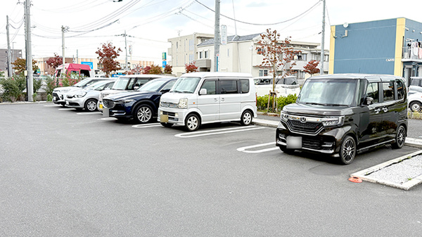 ドラッグセイムス川口安行藤八薬局の駐車場
