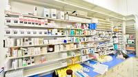 調剤薬局ツルハドラッグ澄川6条店の薬棚