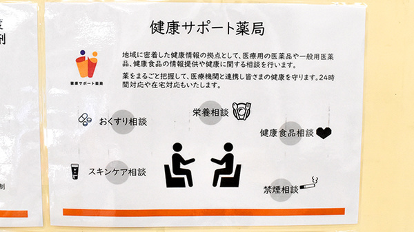 しろくま薬局北巽店の相談対応