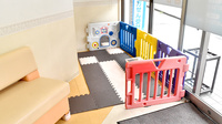 しろくま薬局北巽店のキッズ用設備