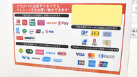 アカカベ薬局　博労町店のクレカ/電子マネー/スマホ決済対応