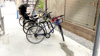 薬樹薬局 武蔵新城駅南口店の駐輪場