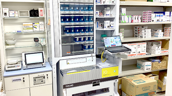 ノルデン薬局南平岸店の調剤器具