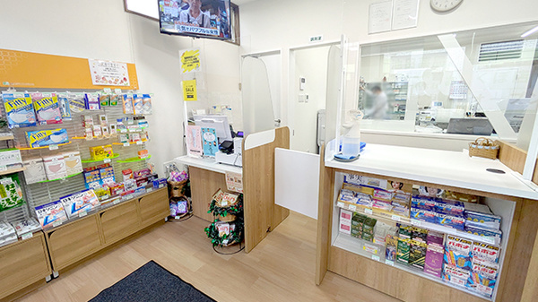 池田薬局　昭和おおくぼ店の受付/カウンター