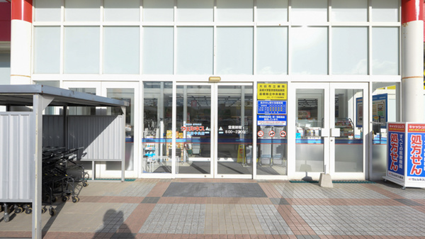 ウェルネス薬局大田中央店の入口