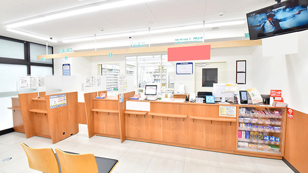 薬局くすりの福太郎　金町駅北口店の受付/カウンター