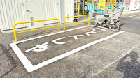 ドラッグセイムス新座南薬局の駐輪場