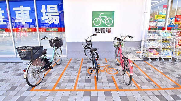 スギ薬局 高座渋谷店の駐輪場