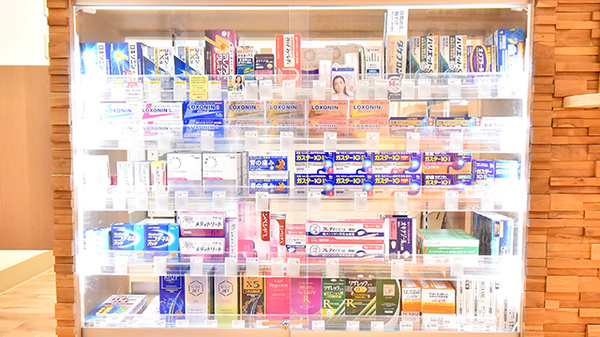 調剤薬局ツルハドラッグ秋田広面西店の一般医薬品