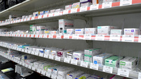 ユタカ薬局甲南の薬棚
