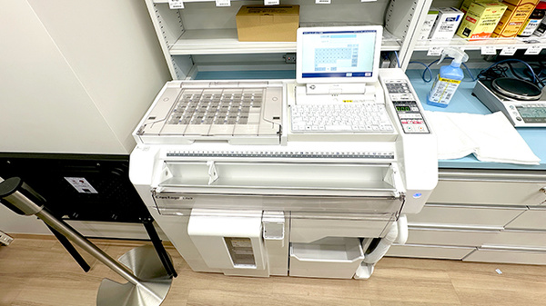 ドラッグセイムス芝浦4丁目薬局の調剤器具