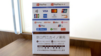 京口門ニカイノ薬局のクレカ/スマホ決済対応