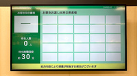 イオン薬局須坂駅前店の順番待ちシステム