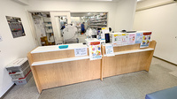 しろくま薬局江口店の受付/カウンター