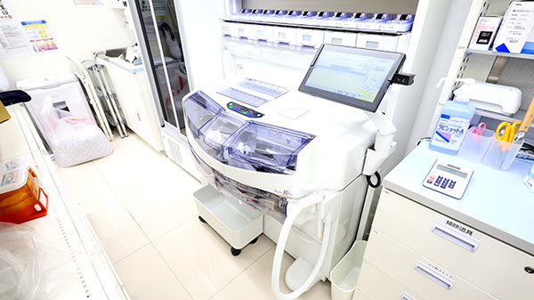 ウェルネス薬局川津北店の調剤器具