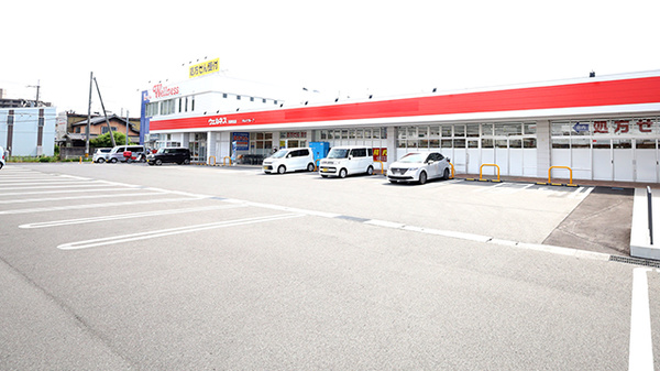 ウェルネス薬局川津北店の駐車場