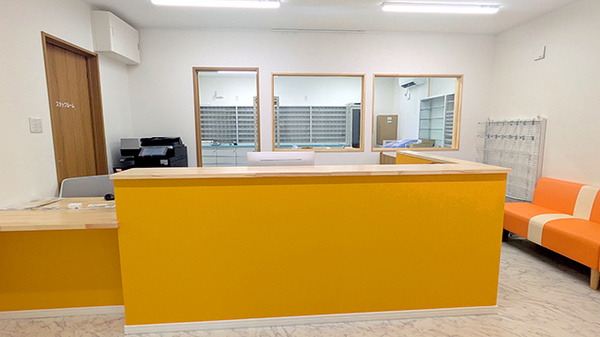 高瀬薬局の受付/カウンター