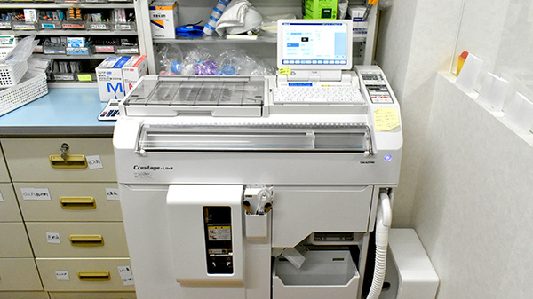 むらさき薬局の調剤器具