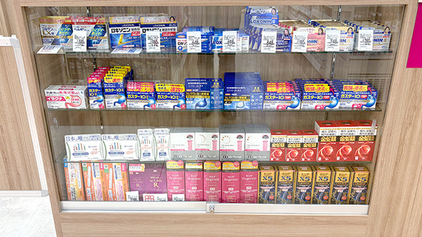 イオン薬局東大阪店の一般医薬品