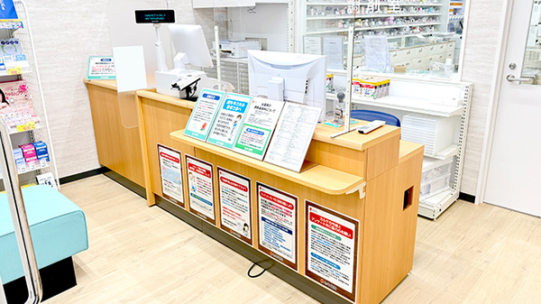 セキ薬局　調剤センター店の受付/カウンター