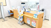 セキ薬局　梅郷店の受付/カウンター