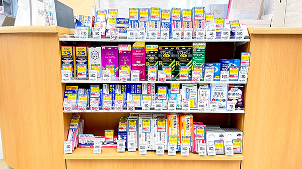 セキ薬局　梅郷店の一般医薬品