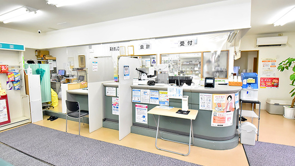 ファーマライズ薬局 亀田店の受付/カウンター