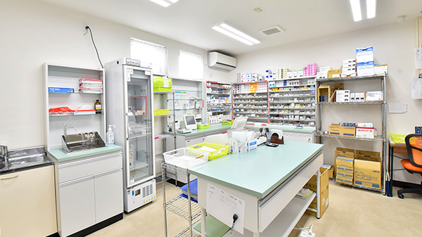 ファーマライズ薬局 函館桔梗店の調剤室