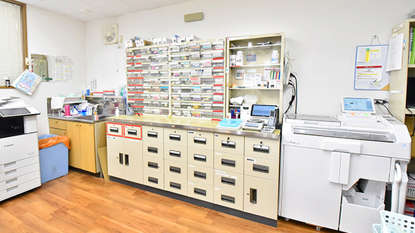 ファーマライズ薬局 長岡店の調剤室