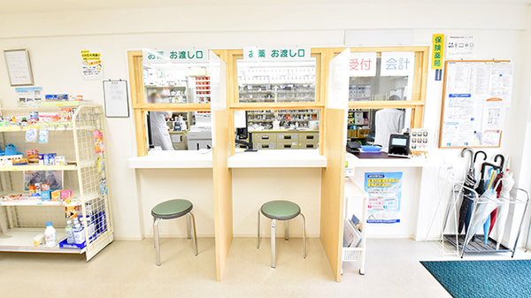 ファーマライズ薬局 諏訪町店の受付/カウンター