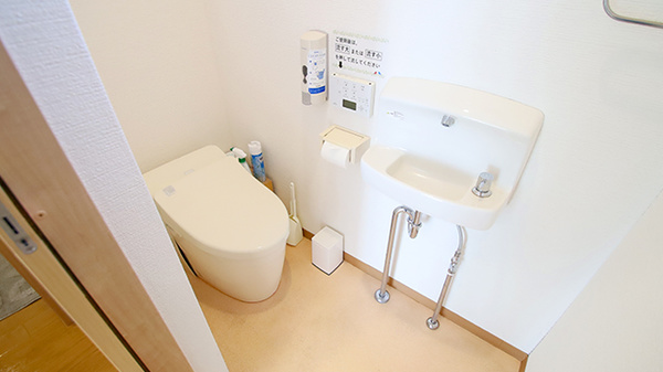 トリム薬局 姥ケ山店のお手洗い