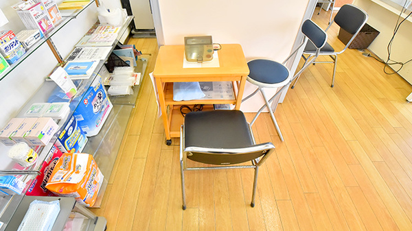 ファーマライズ薬局 小布施店の血圧計