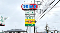 ドラッグセイムス伊奈中央薬局の看板