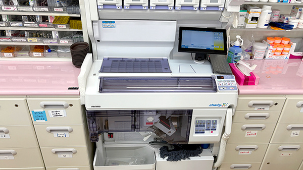 チューリップ薬局の調剤器具