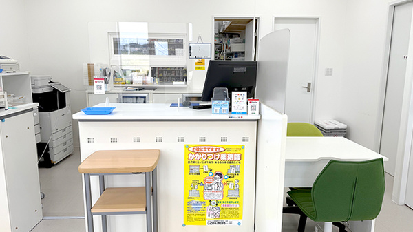 しょうなん調剤薬局竹鼻店の受付/カウンター
