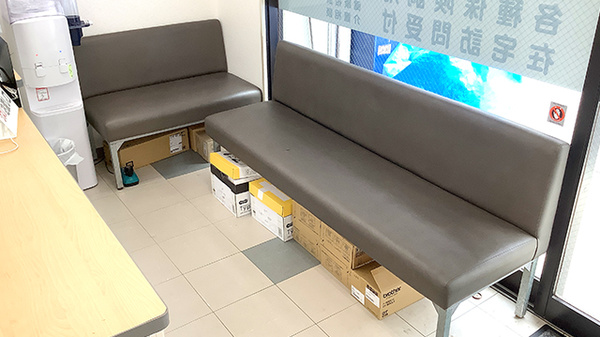 セントラル薬局渋谷店の待合スペース