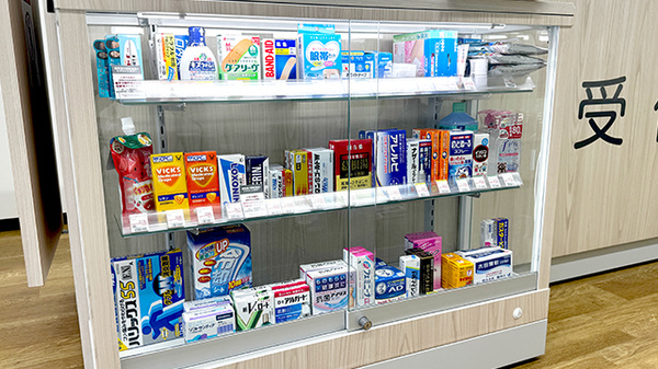 アイン薬局 栗田病院店の一般医薬品
