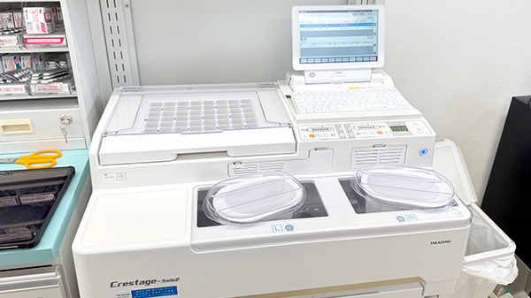 あゆみ野薬局の調剤器具