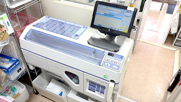 あいわ薬局の調剤器具