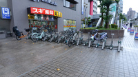 スギ薬局 パレマルシェ池下店の駐輪場