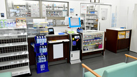 ゴダイ薬局　宮津駅前店の受付/カウンター