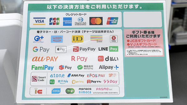 ゴダイ薬局　宮津駅前店のクレカ/電子マネー/スマホ決済対応